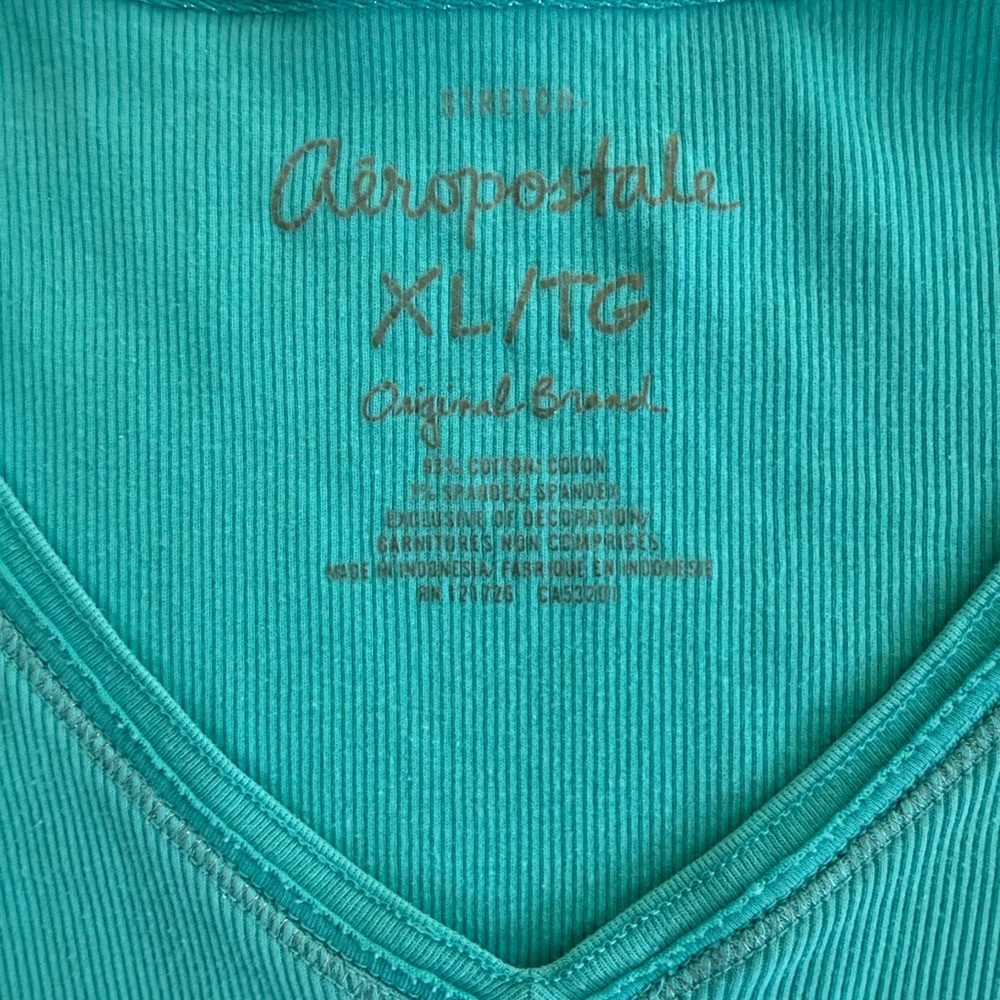Aeropostale Women’s Tops Bundle - Teal, Aqua, Purple, Hot Pink - Picture 8 of 16